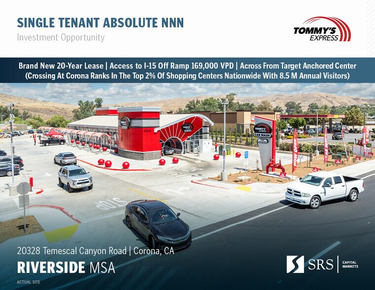 Primary Photo Of 20328 Temescal Canyon Rd, Corona Carwash For Sale