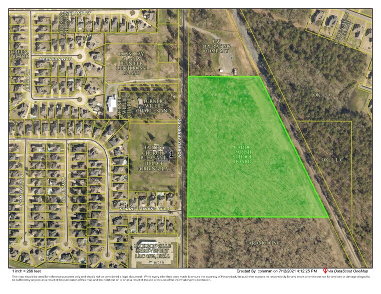 Primary Photo Of Norris Ferry Road, Shreveport Land For Sale