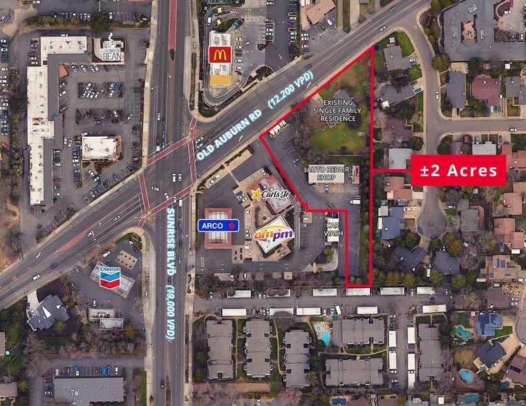 Primary Photo Of 7920 Old Auburn Rd, Citrus Heights Land For Lease