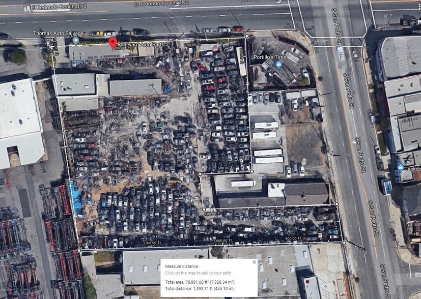 More Photos Of 15327 S San Pedro St, Gardena Land For Lease