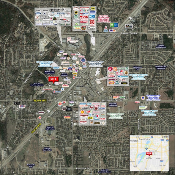 More Photos Of 329 N Highway 67, Cedar Hill General Retail For Lease