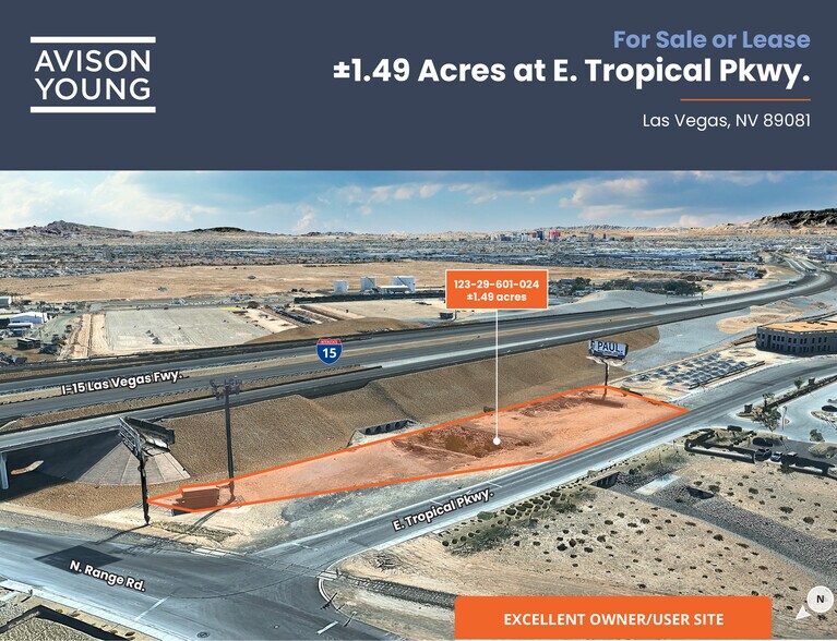 Primary Photo Of 5011 E. Tropical, North Las Vegas Land For Sale