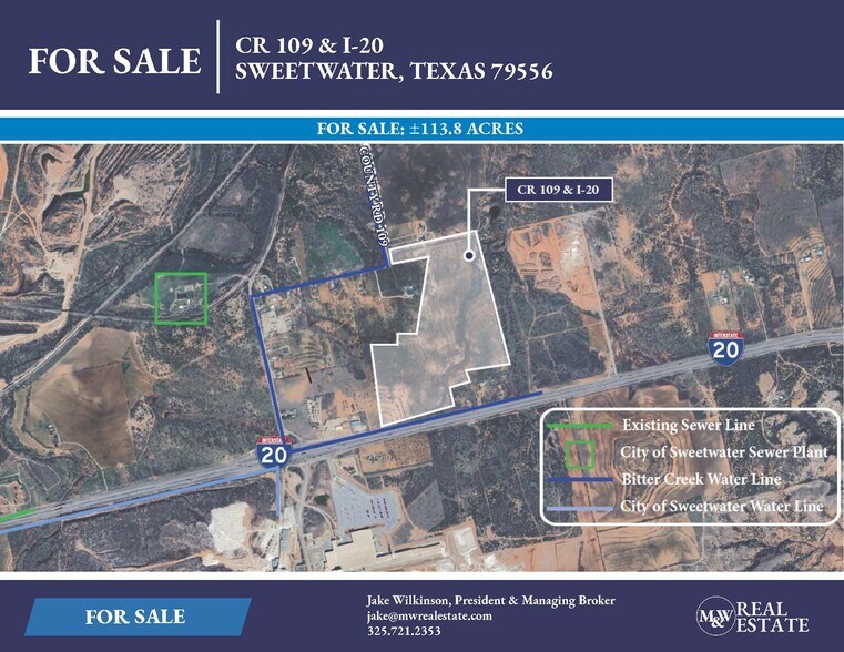 Primary Photo Of CR 109 & I-20 SWEETWATER,, Sweetwater Land For Sale