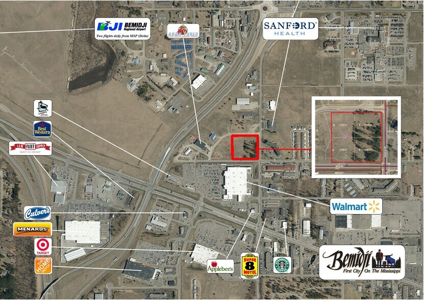 Primary Photo Of Hannah Ave @ 30th Street NW, Bemidji Land For Sale