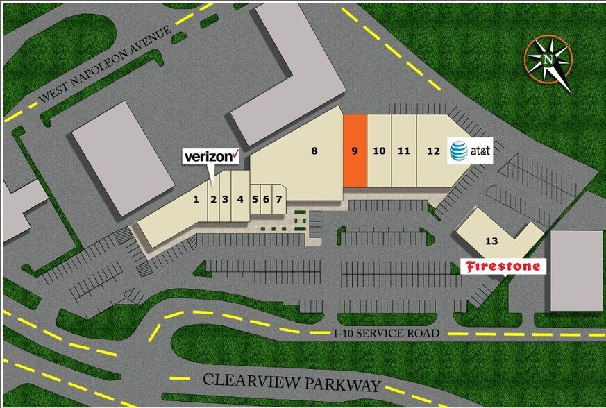 More Photos Of 2222 Clearview Pky, Metairie Unknown For Lease