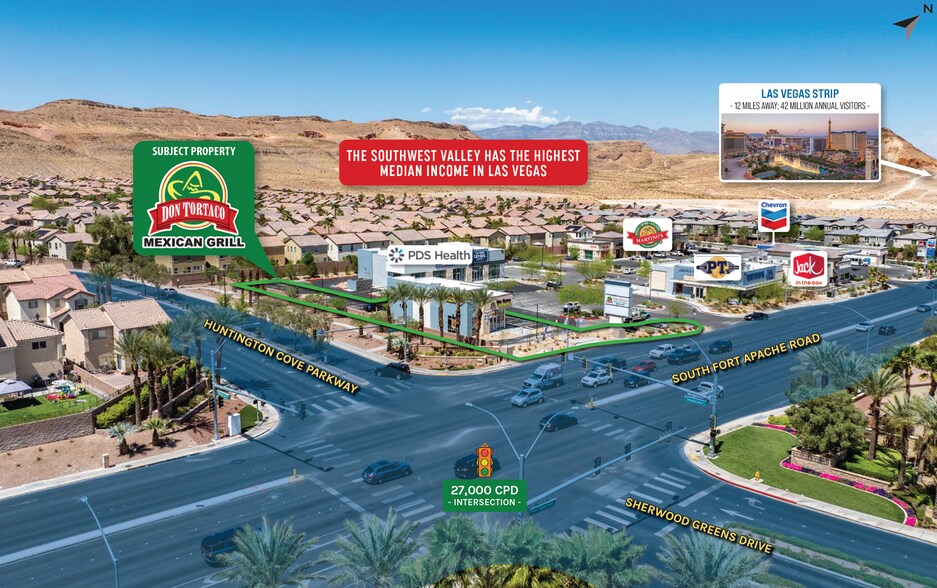 More Photos Of 8295 S Fort Apache Rd, Las Vegas Fast Food For Sale