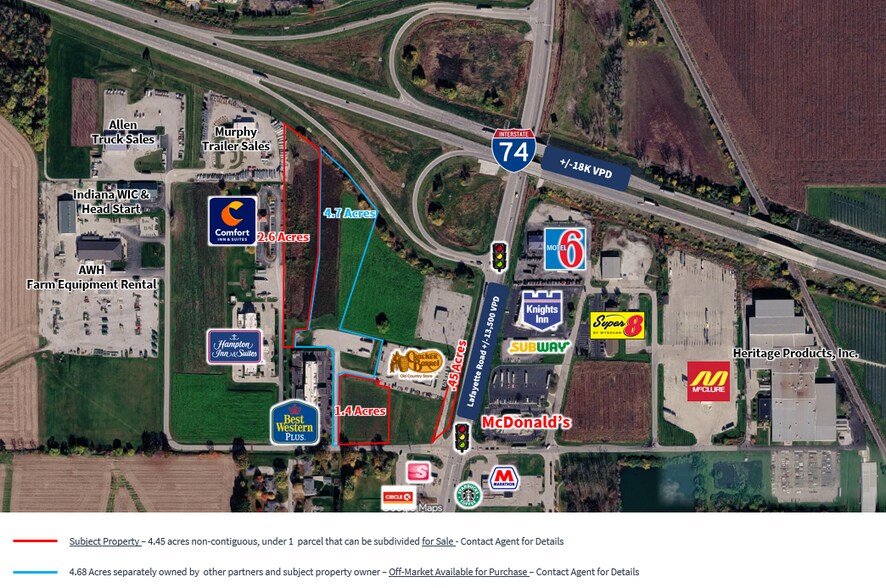More Photos Of 230 Industrial Boulevard, Crawfordsville Land For Sale