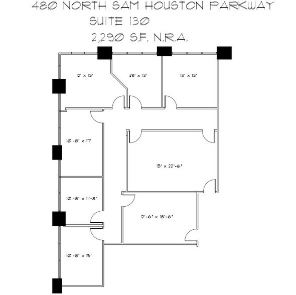 More Photos Of 480 N Sam Houston Pky E, Houston Office For Lease