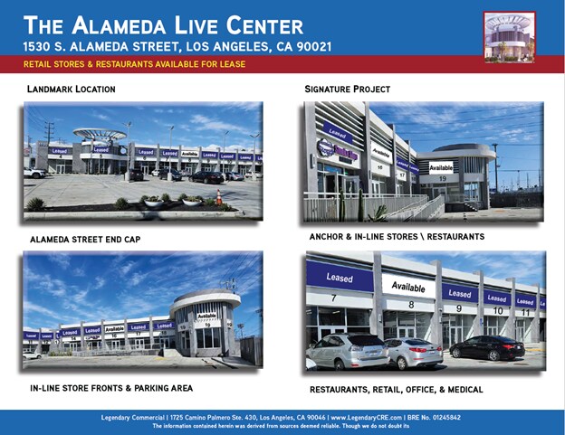 More Photos Of 1530 S Alameda St, Los Angeles General Retail For Lease