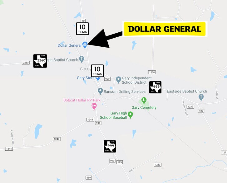 More Photos Of 4620 Fm 10, Gary General Retail For Sale