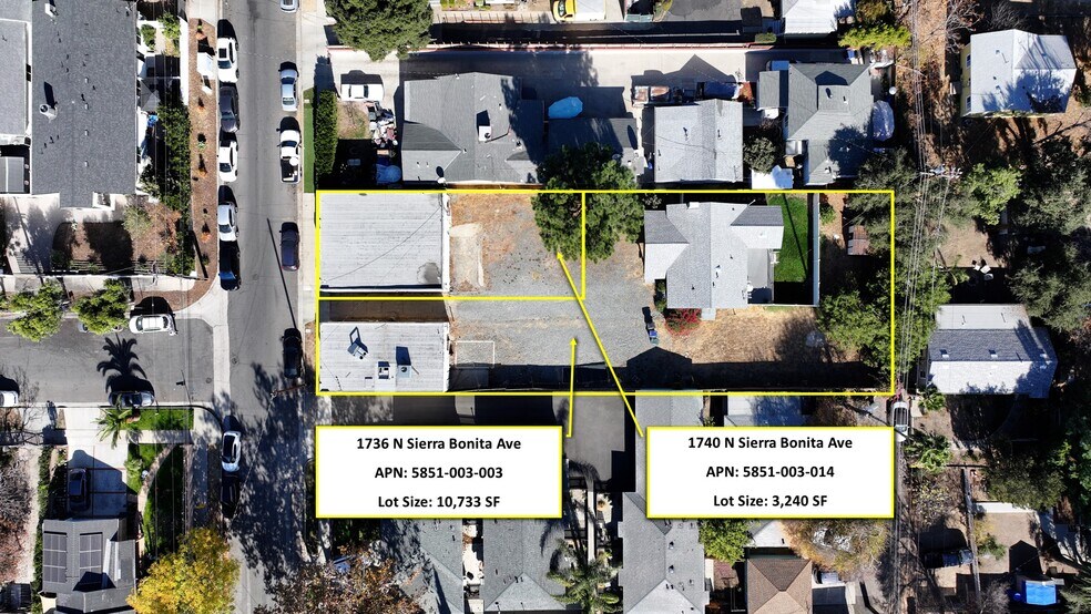 More Photos Of 1736 N Sierra Bonita Ave, Pasadena Land For Sale