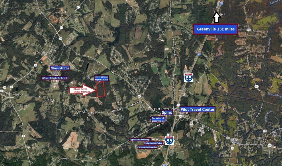 More Photos Of Mountain Springs Rd, Piedmont Land For Sale