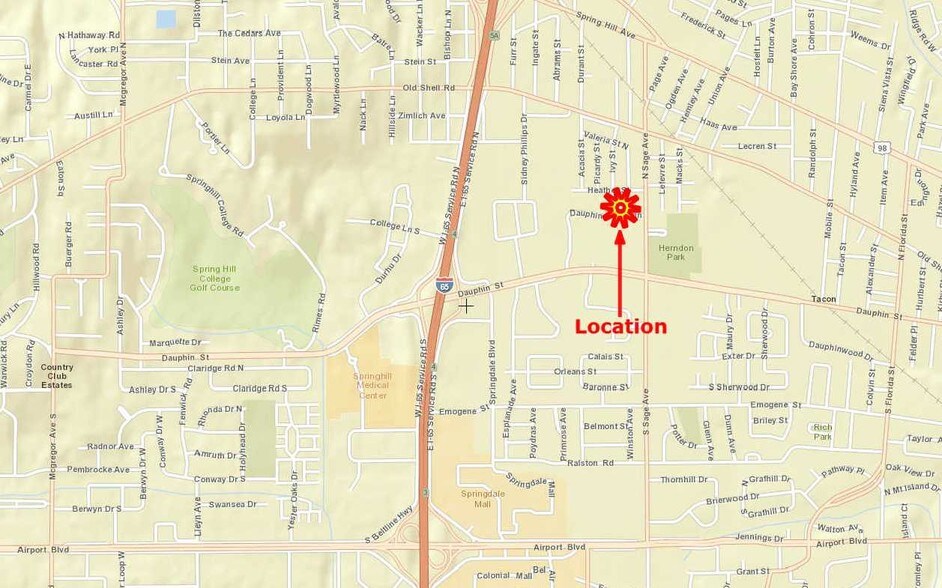 More Photos Of 3008 Dauphin Square Connector, Mobile Land For Sale