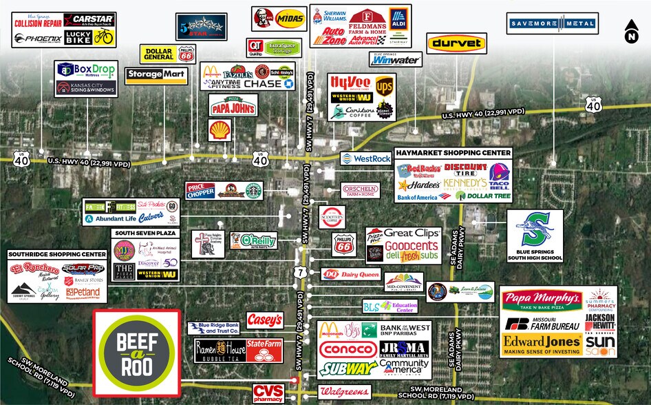 More Photos Of , Blue Springs Restaurant For Lease