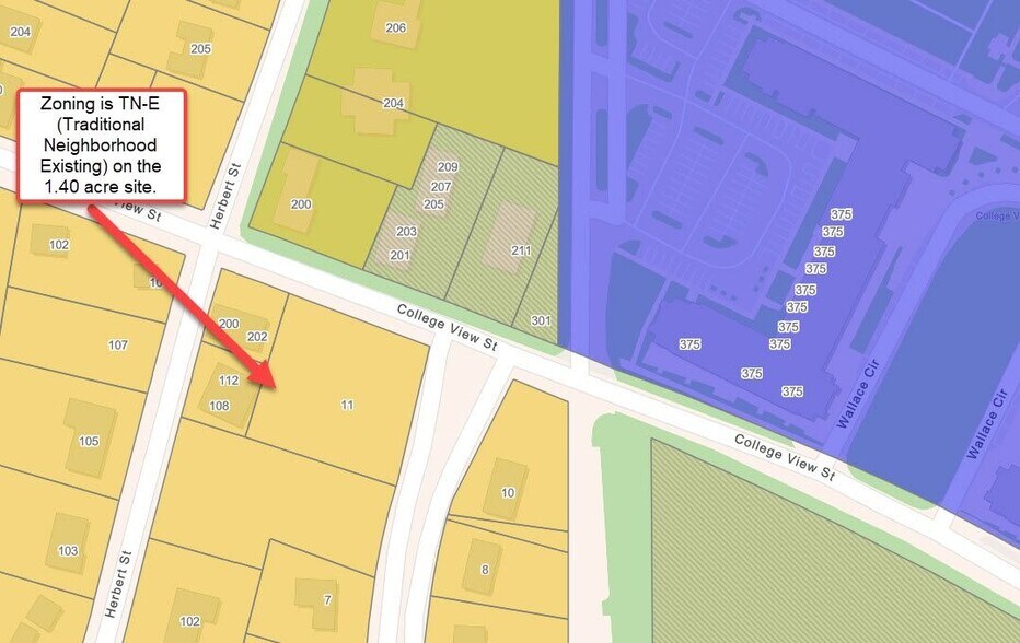 More Photos Of 202 College View St, Starkville Land For Sale