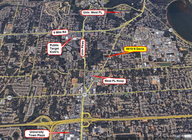 More Photos Of 8619 N Davis Hwy, Pensacola Land For Sale
