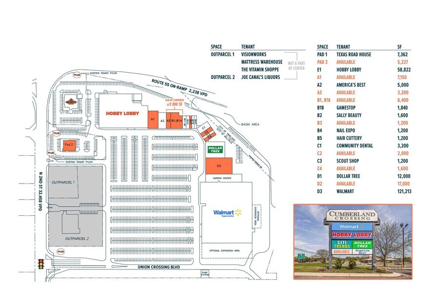 More Photos Of 2231-2299 N 2nd St, Millville General Retail For Lease