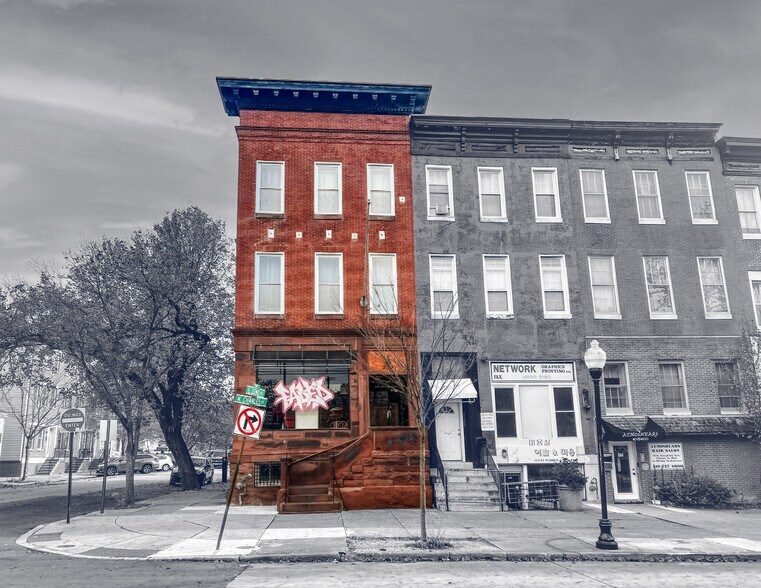 Primary Photo Of 2129 Charles St, Baltimore Storefront Retail Residential For Sale