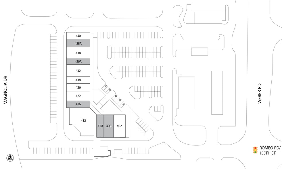 More Photos Of 402-440 Weber, Romeoville Unknown For Lease