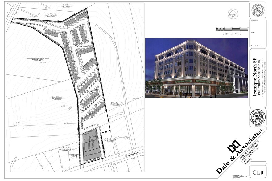 More Photos Of 1203 W Trinity Lane Ln, Nashville Land For Sale