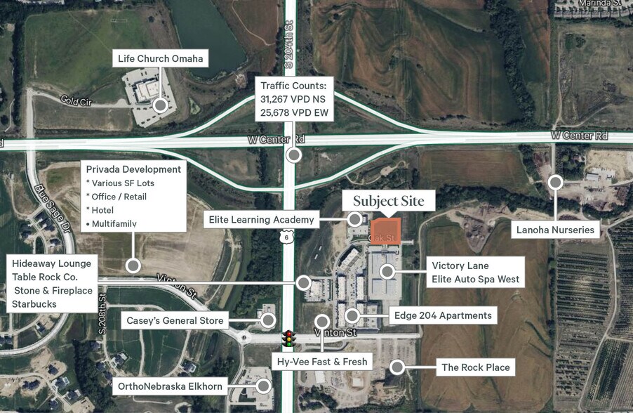 More Photos Of 20120 Oak Street, Omaha General Retail For Sale