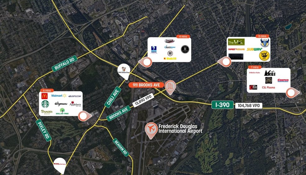 More Photos Of 911 Brooks Ave, Rochester Hotel For Sale