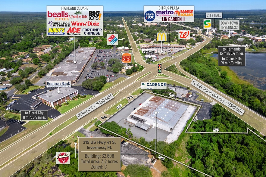 More Photos Of 315 S Us-41, Inverness Freestanding For Sale