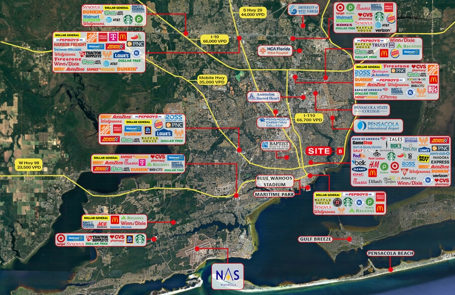 Primary Photo Of 601 Bayou Blvd, Pensacola Marina For Sale