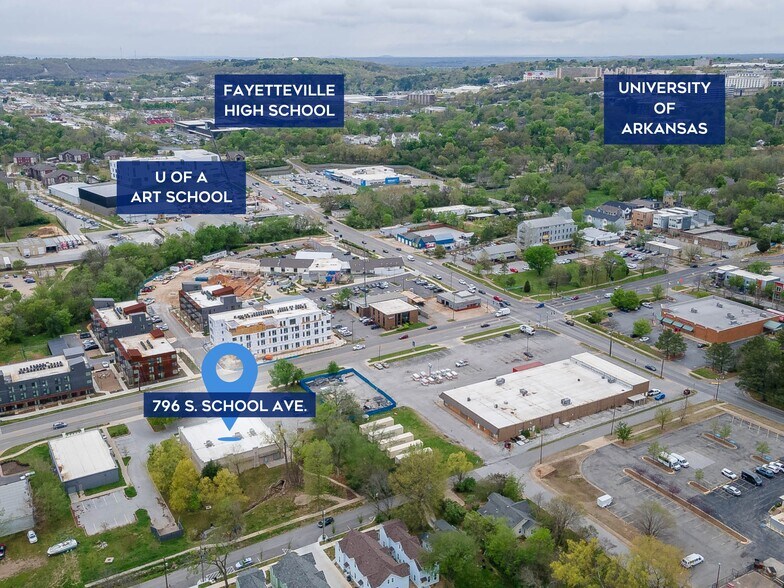 More Photos Of 796 S School Ave, Fayetteville Freestanding For Lease