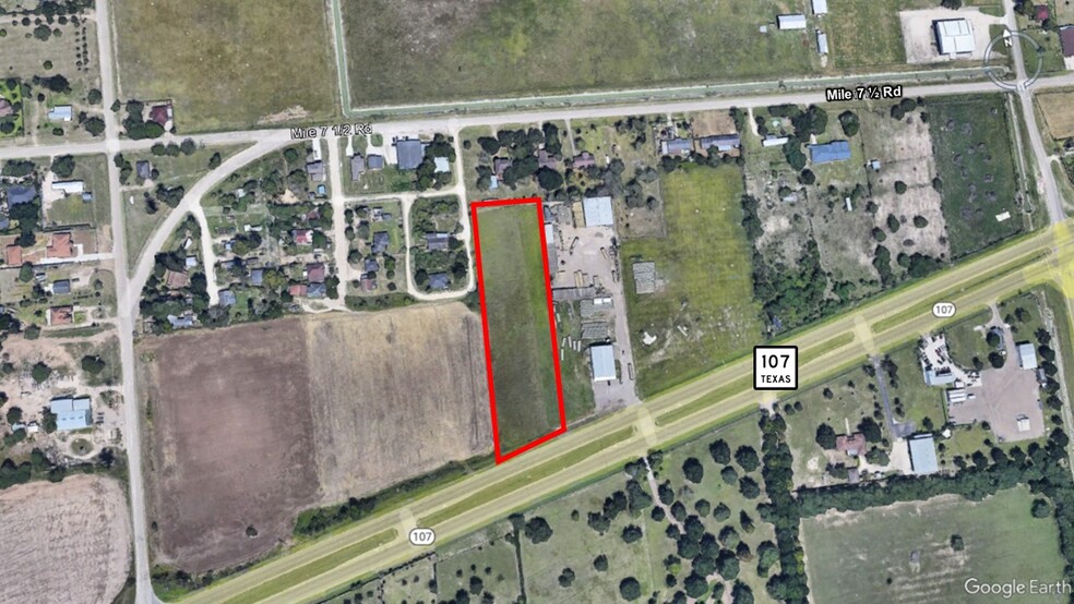 Primary Photo Of 6500 E State Highway 107, Palmhurst Land For Sale