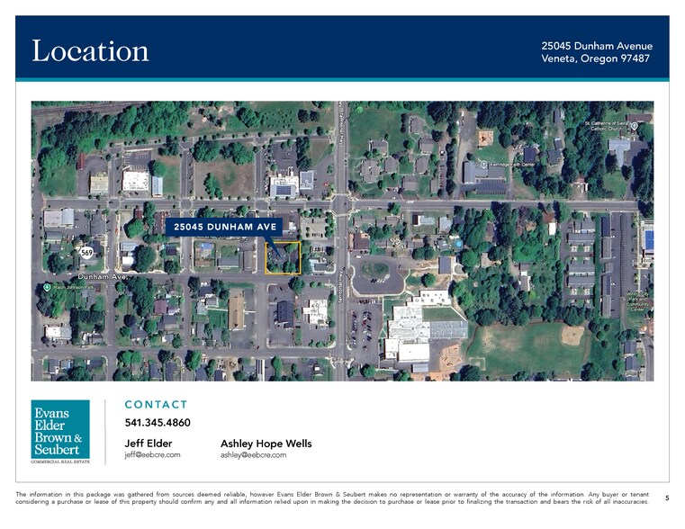 More Photos Of 25045 Dunham Ave, Veneta Medical For Lease