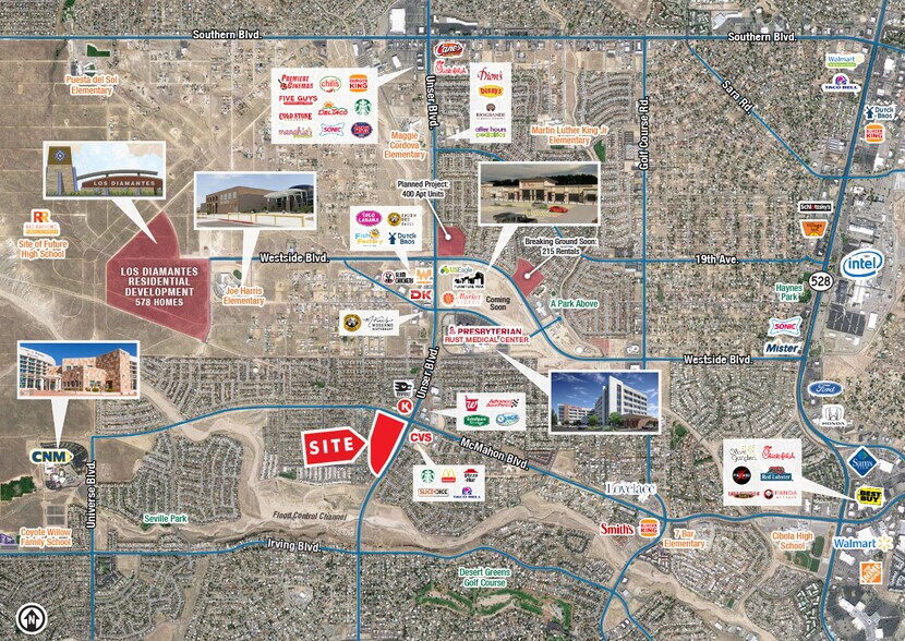 More Photos Of Unser Blvd @ McMahon Boulevard, Albuquerque Land For Sale
