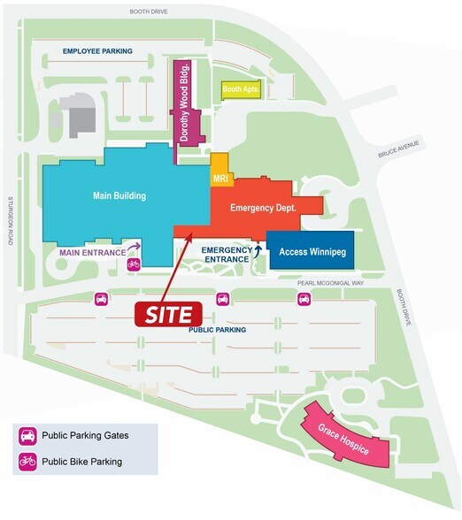 Primary Photo Of 300 Booth Dr, Winnipeg Hospital For Lease