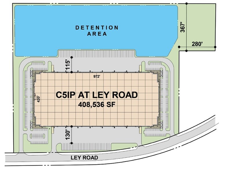More Photos Of 9255 Ley Rd, Houston Distribution For Lease