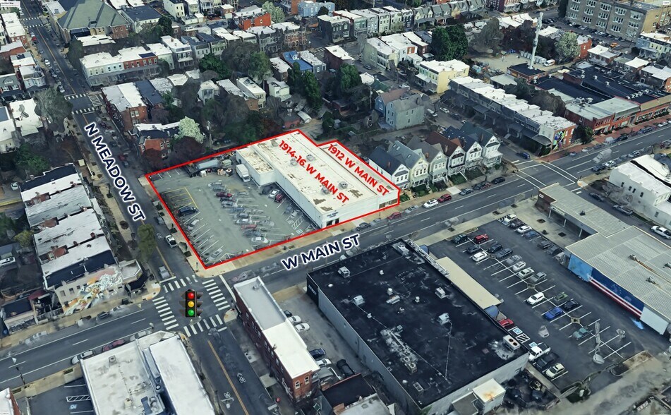 Primary Photo Of 1912-1916 W Main St, Richmond Freestanding For Sale