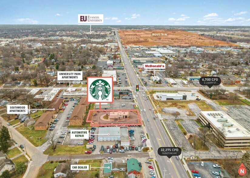 More Photos Of 631 S Glenstone Ave, Springfield Fast Food For Sale