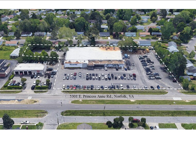 Primary Photo Of 5301 E Princess Anne Rd, Norfolk Flex For Lease