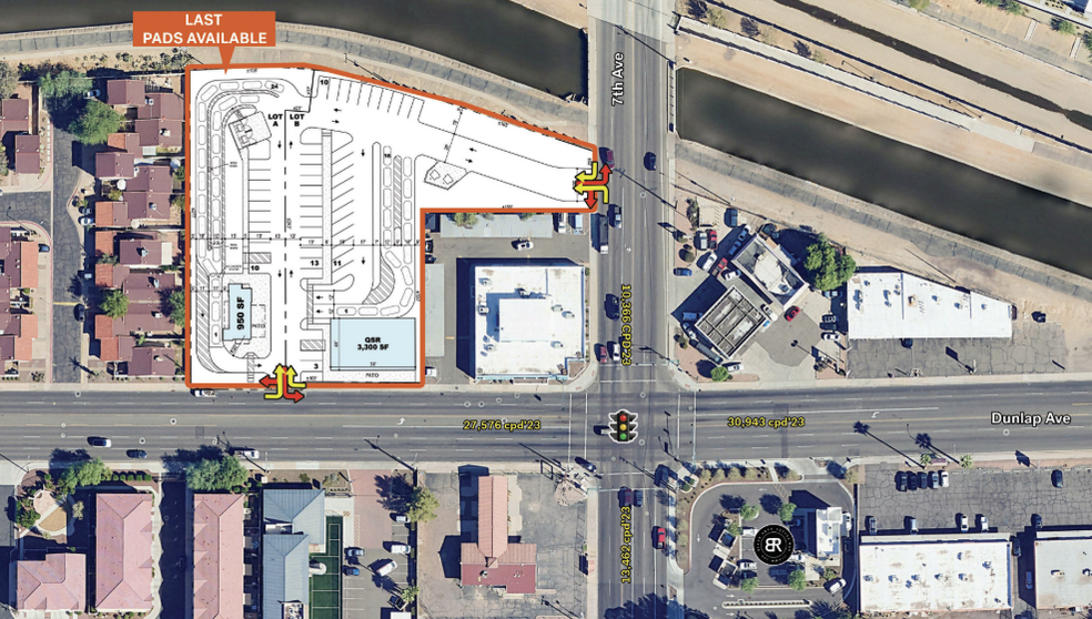 Primary Photo Of W/NWC 7th & Dunlap ave, Phoenix Land For Lease