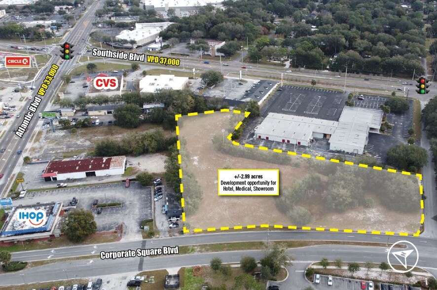 Primary Photo Of 1750 Corporate Square Blvd, Jacksonville Land For Sale