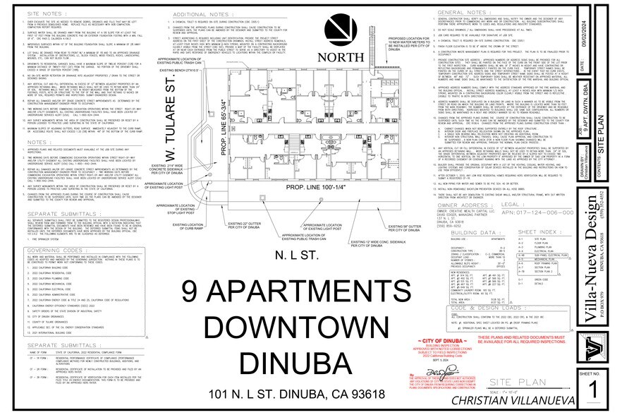 More Photos Of 101 N L St, Dinuba Storefront For Sale