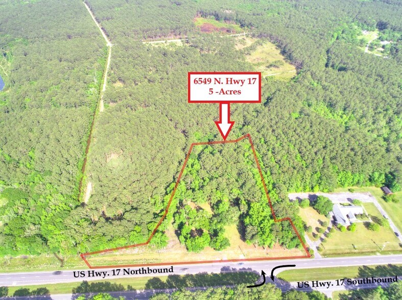 More Photos Of 6549 Highway 17 Hwy, Awendaw Land For Sale