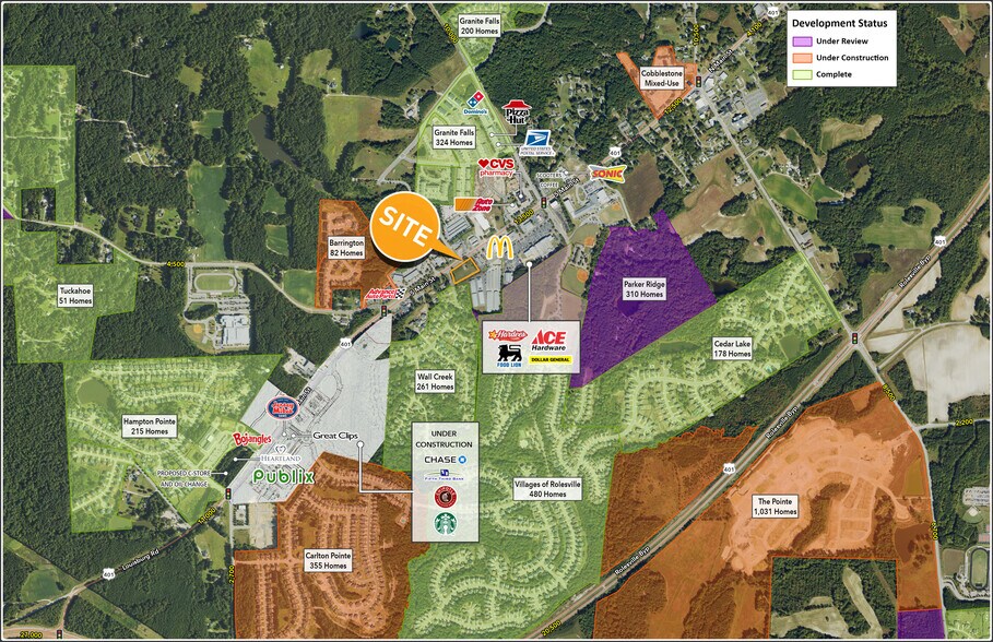 More Photos Of 503 S Main St, Rolesville Land For Lease