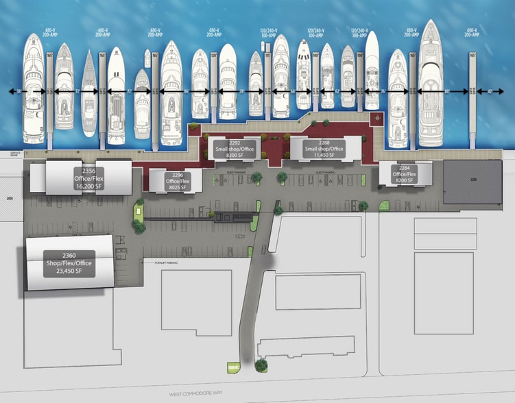 More Photos Of 2284-2360 W Commodore Way, Seattle Unknown For Lease