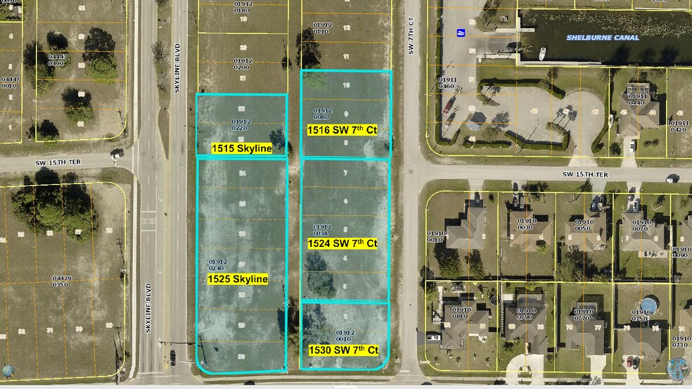 More Photos Of 1525 Skyline Blvd, Cape Coral Land For Sale