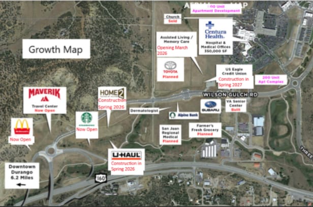 More Photos Of 450 Wilson Gulch Dr, Durango Land For Sale