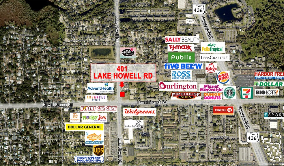 Primary Photo Of 401 Lake Howell Rd, Maitland Storefront Retail Office For Lease