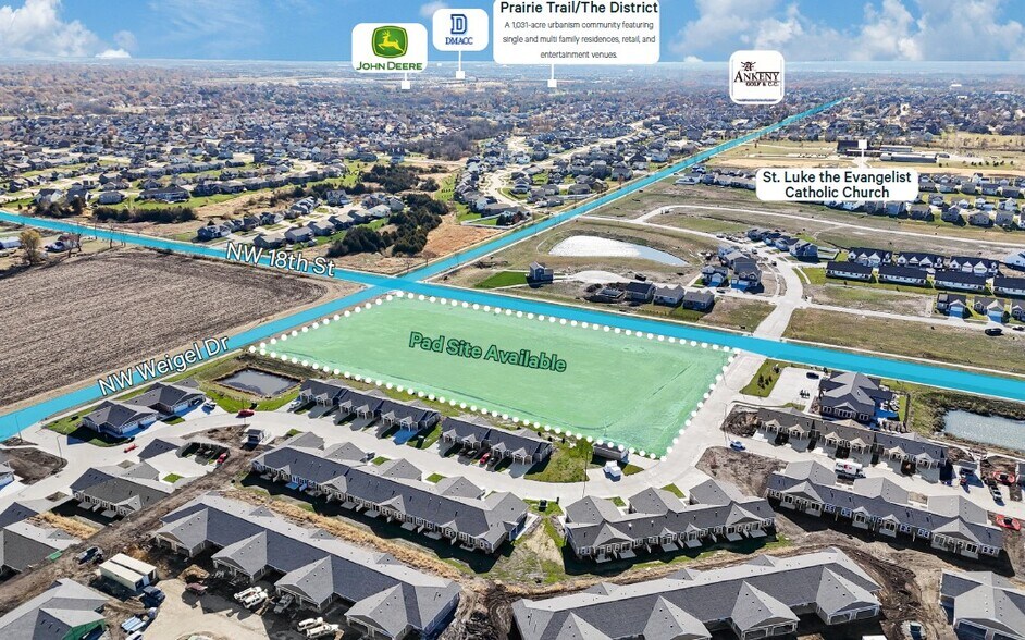 Primary Photo Of 4102 NW 18th St, Ankeny Land For Sale