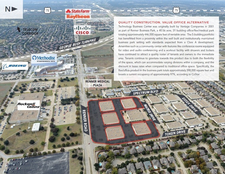 More Photos Of 3310 Matrix Dr, Richardson Research And Development For Lease