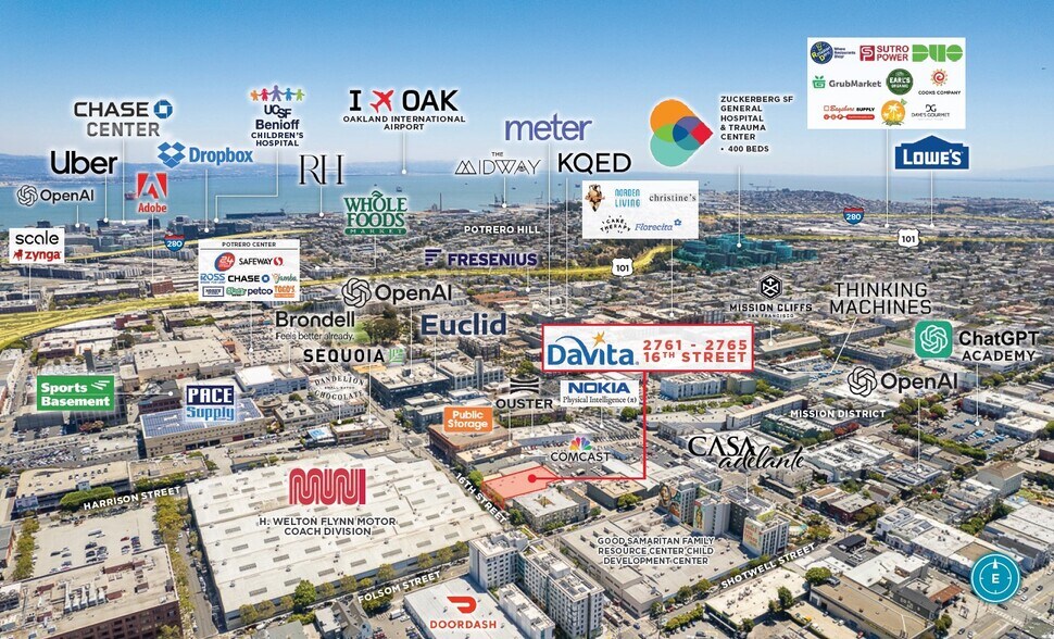 More Photos Of 2761-2765 16th St, San Francisco Storefront For Sale