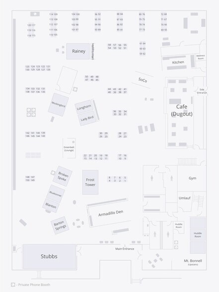 More Photos Of 2201 E 6th St, Austin Loft Creative Space For Lease